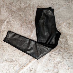 Ellen Tracy Faux Leather Leggings